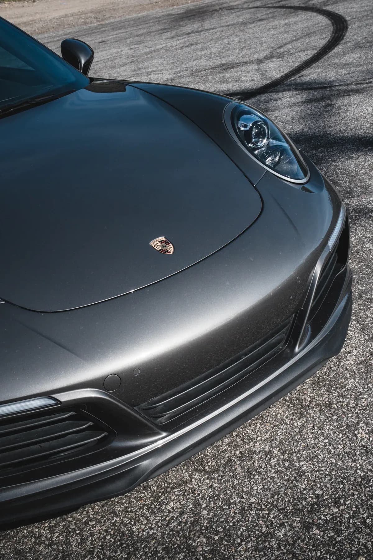 Porsche receiving scheduled specialist maintenance